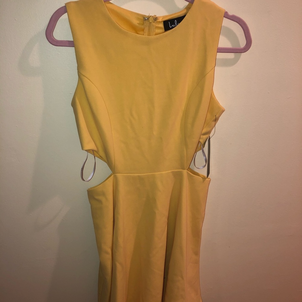 Yellow Lulus dress